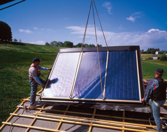 Austria Solar Solar Heat Europe – Installation Solar Flat Collectors – Picture 2
