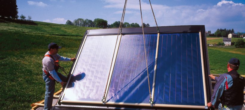 Austria Solar Solar Heat Europe – Installation Solar Flat Collectors – Picture 2