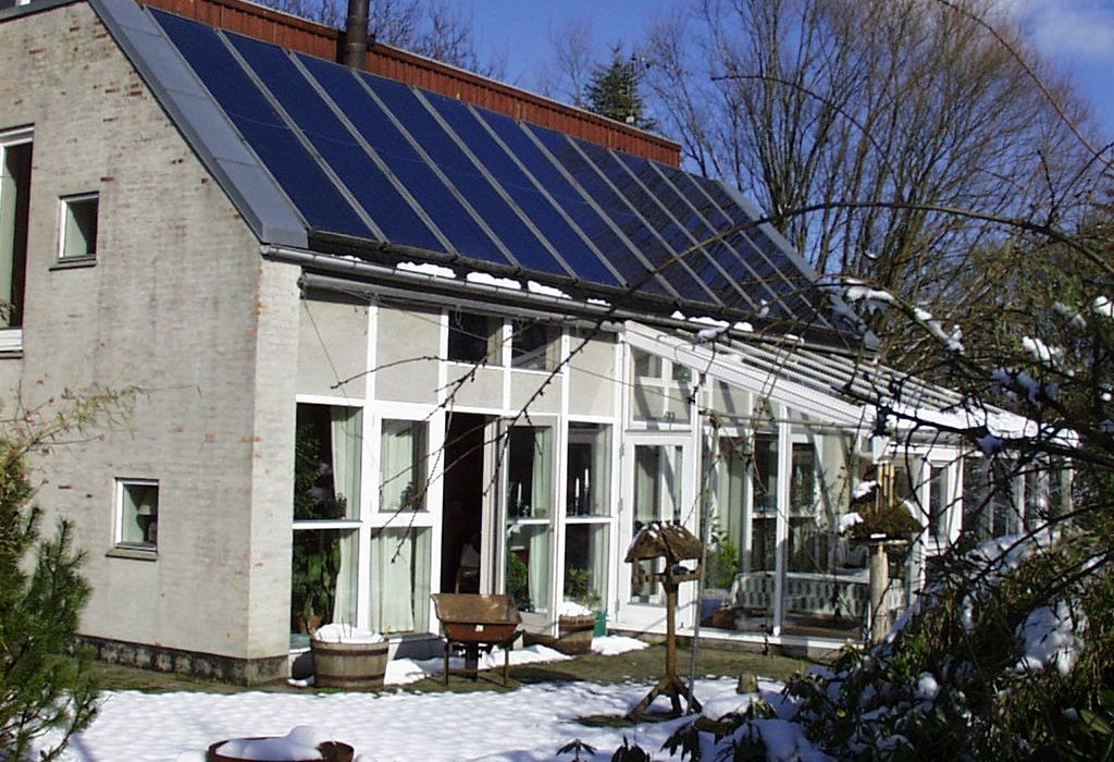 Batec Solar Heat Europe – Combisystem in private house in Denmark