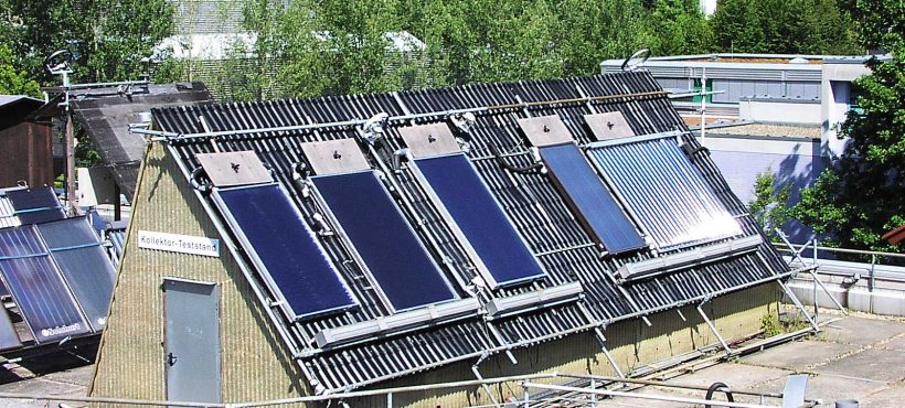 ITW Solar Heat Europe – Outdoor collector test facilities