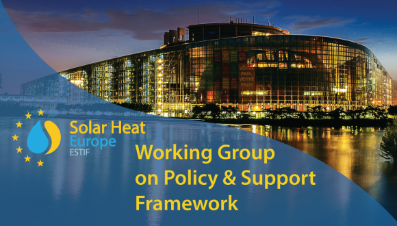 Solar Heat Europe Working Group on Policy & Support Framework – Sign up!