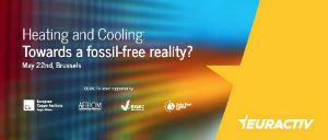 Event – Heating and Cooling: Towards a fossil-free reality? – Tuesday, 22 May