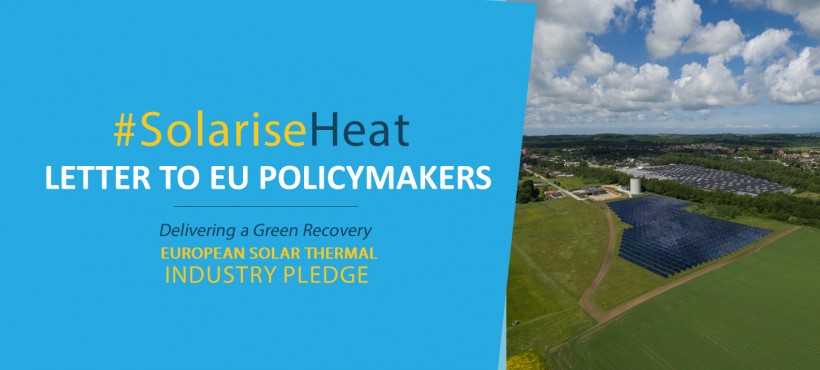 #SolariseHeat – The Solar Heat sector reaffirms to EU policy makers its commitment to a Green Recovery