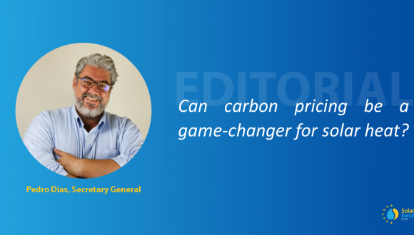 Editorial – Carbon Pricing: can it be a game-changer for solar heat?