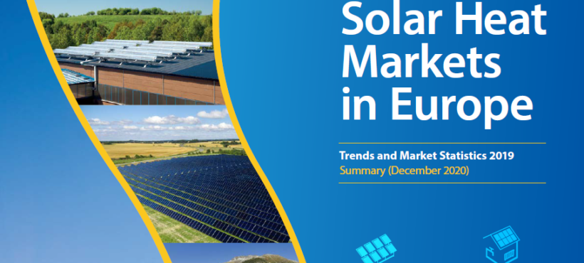 Solar Thermal Markets In Europe – Trends And Market Statistics 2019 (Published In December 2020)