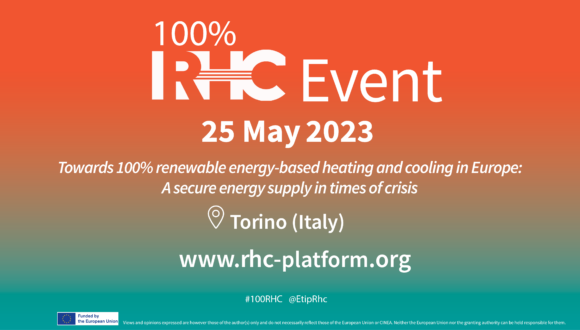 Towards 100% renewable energy-based heating and cooling in Europe: A secure energy supply in times of crisis