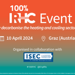 100% RHC Event 2024: How to fully decarbonize the heating and cooling sector in Europe?