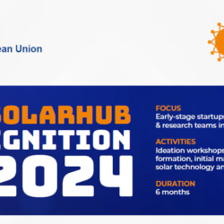 SolarHub Ignition Acceleration Program: Empowering Solar Energy Innovations