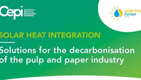 Solar heat for the decarbonisation of the pulp and paper industry