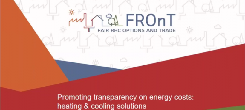 Promoting transparency on energy costs: heating & cooling solutions