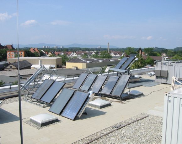 Fraunhofer ISE Solar Heat Europe – Exposition tests