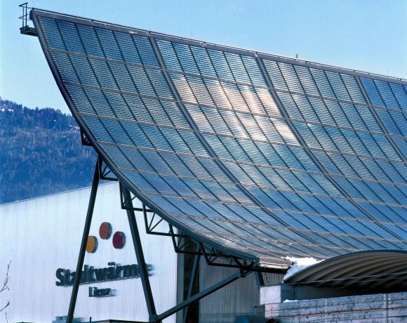 S.O.L.I.D Solar Heat Europe – Collector field for district heating, Lienz, Austria