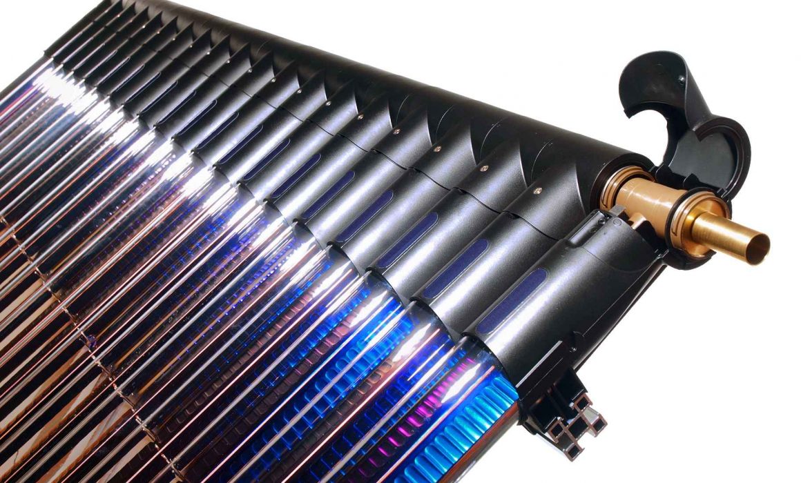 Solar Heat Europe – Evacuated tube collector using high temperature composites as a manifold fluid
