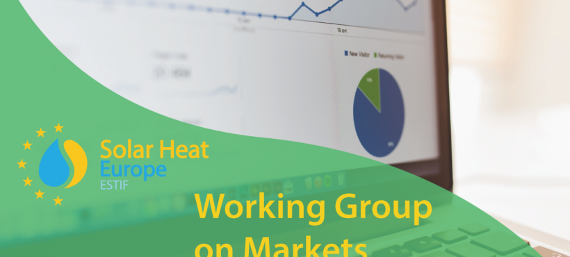 Solar Heat Europe Working Group on Markets – First meeting 22/03 – Register now!