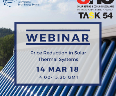 IEA SHC webinar: Price Reduction of Solar Thermal Systems