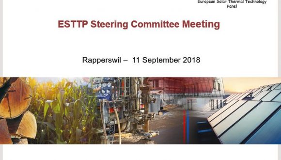The European Solar Thermal Technology Panel appoints a new Steering Committee