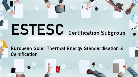 ESTESC Certification subgroup meeting