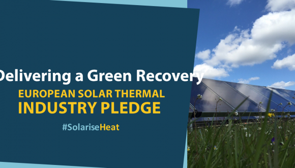PRESS RELEASE – European solar thermal industry commits to Green Recovery