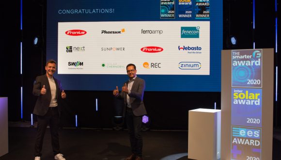 News from Members: The smarter E Award, Intersolar Award and ees Award 2020: Winners announced