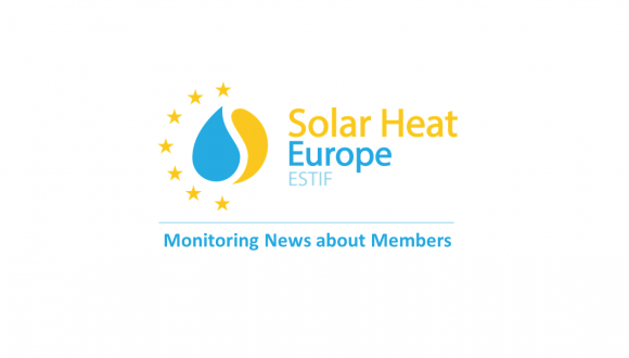 News about Solar Heat Europe Members – 27/07/2021