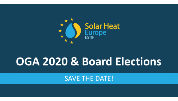 SAVE THE DATE: Ordinary General Assembly 2020 and Elections for the Board
