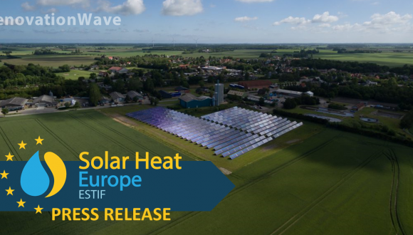 PRESS RELEASE – Renovated and energy efficient buildings are a must for a green future, and solar heat is a solution