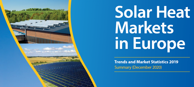 PRESS RELEASE – Solar Heat European Market 2019 Report: Continuous growth for over 4 decades