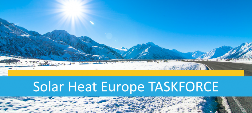 Solar District Heating taskforce: addressing the challenges ahead