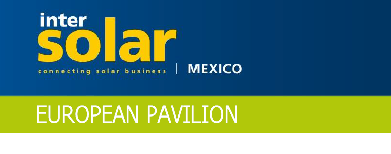 The European Pavilion at Intersolar Mexico 2021
