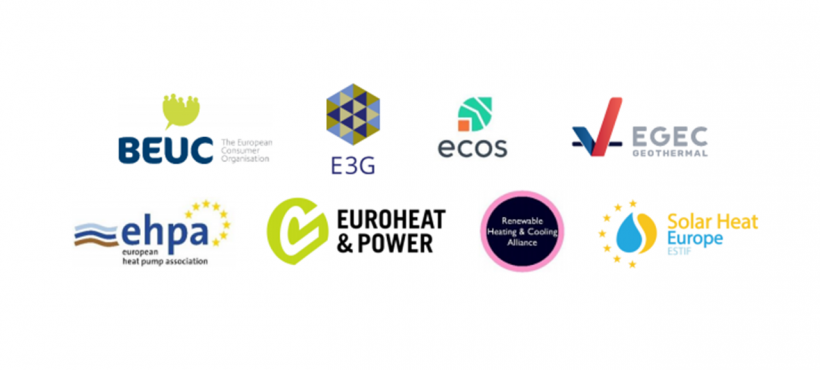Joint letter – Binding targets and national plans are needed to support the decarbonization of the heating and cooling sector