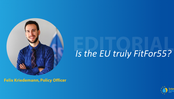 Editorial – Is the EU truly #FitFor55?