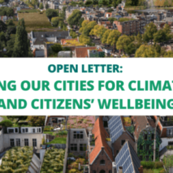 Renaturing our cities for climate action and citizens’ wellbeing