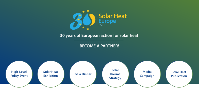 2022, a celebratory year for the European Solar Thermal Sector