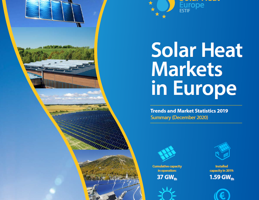 Solar Thermal Markets In Europe – Trends And Market Statistics 2019 (Published In December 2020)