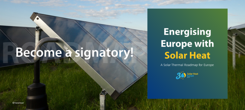 Energising Europe with Solar Heat – A solar thermal roadmap for Europe