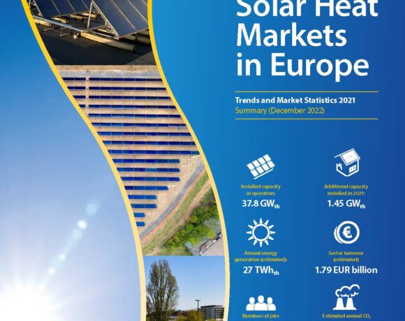 Solar Thermal Markets In Europe – Trends And Market Statistics 2021 (Published In December 2022)